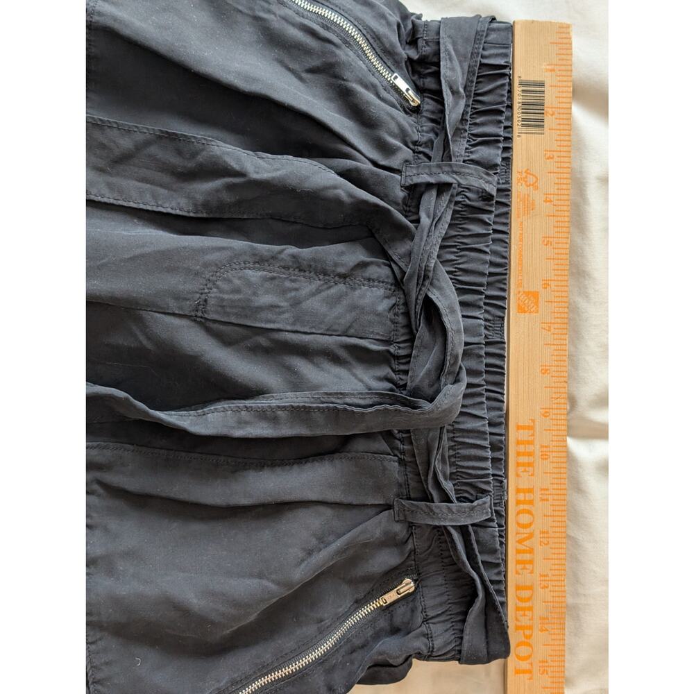 Sundance Black 100% Tencel Tie-Waist Tapered Pants - Size 6 - Picture 6 of 9